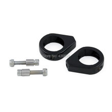 Motorcycle Black 39mm Turn Signal Fork Clamps For Harley XL Sportster 883 Models 1987 2015