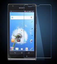 Amazing 9H 0.3mm 2.5D Nanometer Tempered Glass screen protector for Sony M35h Xperia SP C5302 C5303