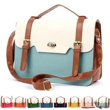 2015 New Hot Women Bags New Womens Shoulder Tote Handbag Faux Leather Square Messenger Bag Cross