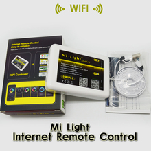 2.4G MI.Light Wireless WIFI RGB color Strip bulb lamp internet Remote Controller for Iphone 5 5s for Ipad IOS for Android