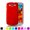 Matte Rubberized Hard Plastic Case For Samsung Galaxy S3 Neo S III i9300 Duos i9300i i9301