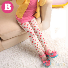 New Baby Kids Girls Leggings Pants Underwear Pattern Printed Trousers 3 12 Years for girls 02UU