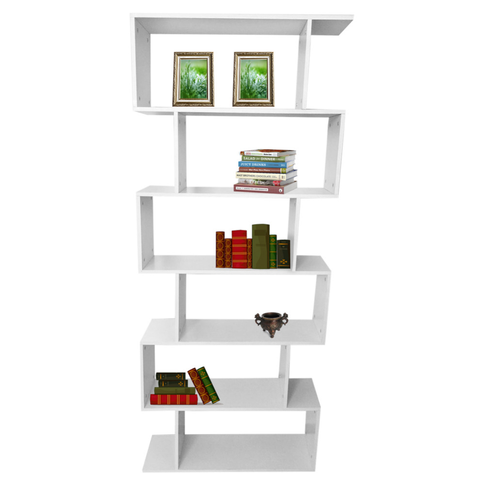 Compra moderna estantería blanca online al por mayor de China