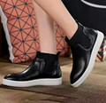 Genuine Leather Pointed Toe Women Martin Boots Top Brand Fashion King