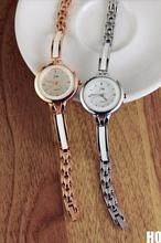 Nuevo 2015 elegante princesa para mujer reloj pulsera de cuarzo analógico reloj OL