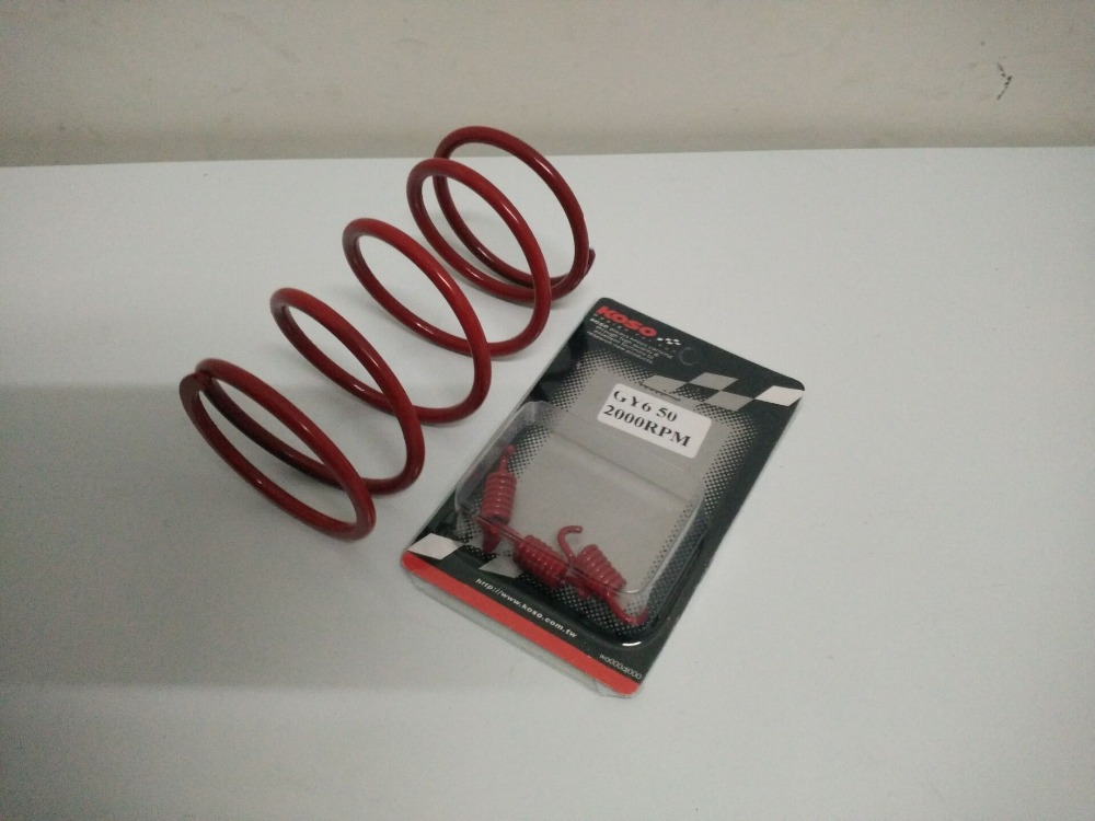 Chinese Scooter Torque Spring Performance Clutch Springs 2000 RPM font b GY6 b font 50cc 139QMB