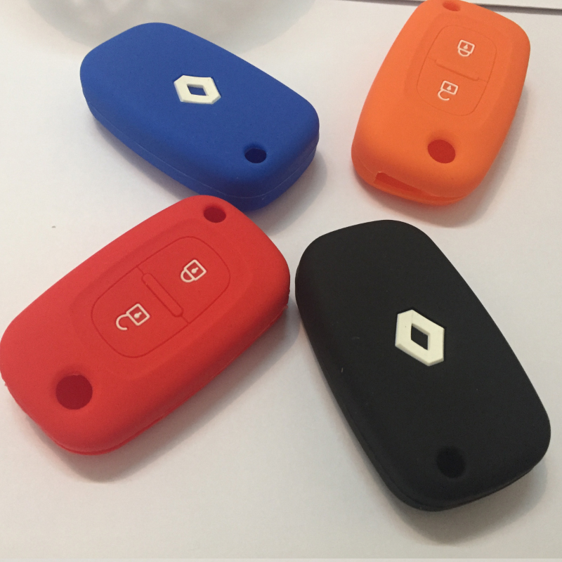 Replacement covers Renault 2 Buttons Duster Logan Fluence Clio Keys Car Covers Replacement Keys case
