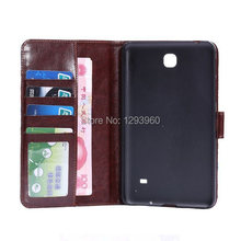 for samsung galaxy tab4 7 0 tablet pu leather flower case with card slot and stand