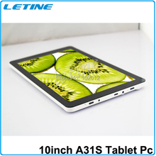 Tablet PC Andriod 5000mah 3G External 1 2ghz Quad Core Mid 10inch Allwinner A31S 1GB 16GB