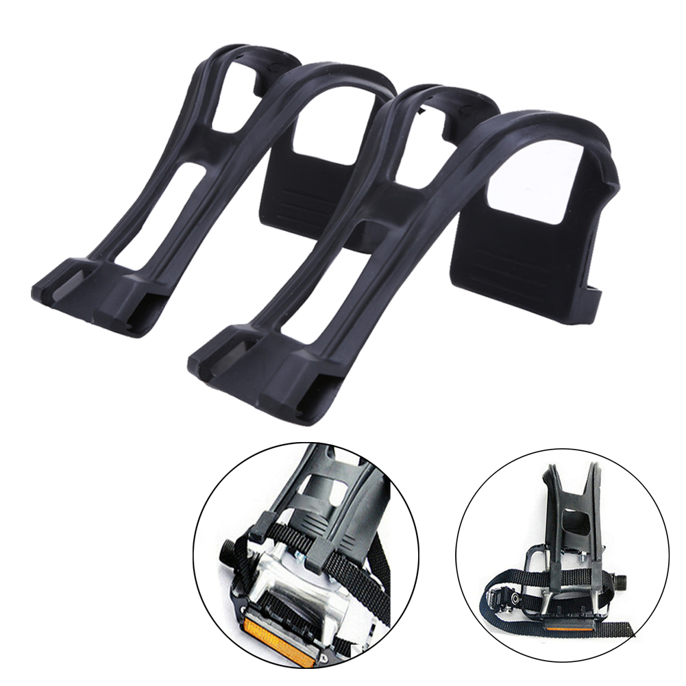 strapless toe clip pedals