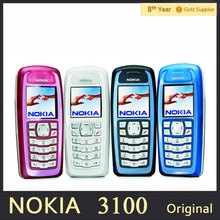 Free shipping Nokia 3100 Original Unlocked Mobile Phone GSM Support Russian Hebrew Polish Refurbished
