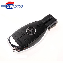 Promotions Mercedes-Benz Car Key Usb Pen Drive 64GB 32GB 16GB 8GB Usb 3.0 Flash Drive Gift Box Packing Memory Stick Pendrive