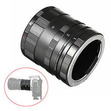 Metal Macro Lens Extension 3 Ring Tube Adapter For Sony Alpha Minolta AF MA A900 A330 A300 A37 A77 A99 A580 A200 A100 Mount DSLR