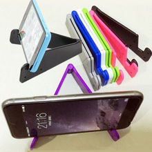 2016 New foldable phone holder foldable tablet smartphone tripod folding stand holder Freeshipping