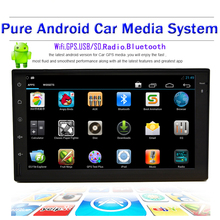 Rear Camera+7” Full-Touchscreen Android 4.2 Car Tablet PC Double 2Din In Dash Car Radio Stereo GPS Navigation No-DVD mp3 Player