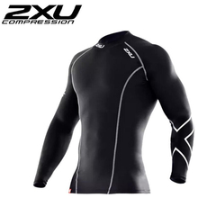 2XU Men’s Compression Tights T Shirt Running Bicycle Fitness tees Long Sleeve Outdoor Moisture Wicking Quick-drying T-shirt