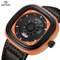 MEGIR Men Waterproof Casual Watch Unique 3D Engraved Dial Military Sport New Style Watch