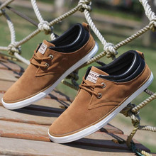 Brand Men Shoes Casual Lace Up Canvas Shoes Men 2016 Flats Shoes For Men Trainers Black#HR44
