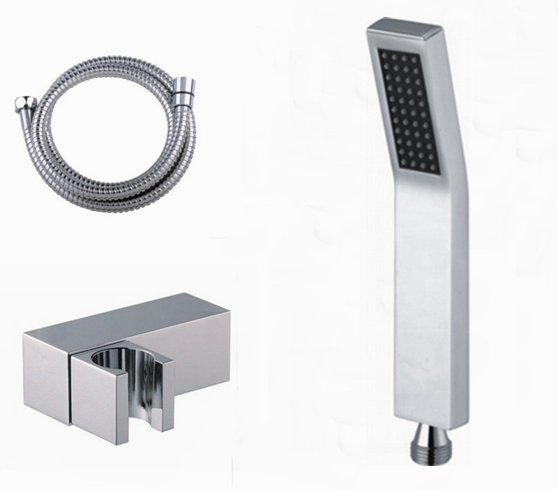 Free Shipping hand shower sets brass hand shower +1.5M stainless steel shower hose + abs holder TH006