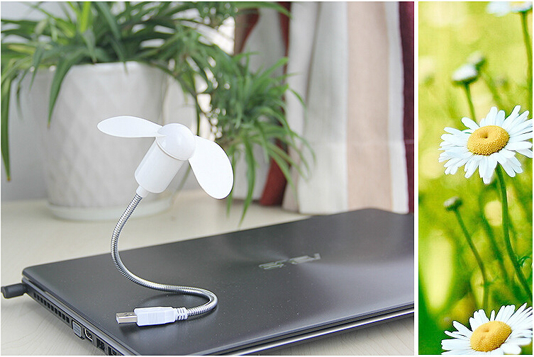  Soft Blades,Metal Head Portable Flexible Mini USB cooling Fan for Notebook Laptop PC Computer, mobile power small fan cooler (10).jpg