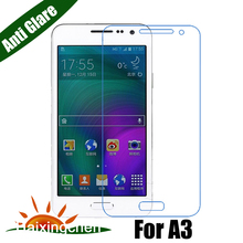 3pcs Lot Anti Glare Matted Front Screen Protector for Samsung GALAXY A3 A3000 Protective Film Matte