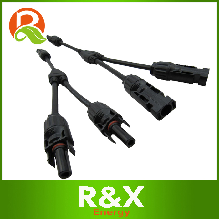 Купить 10pcs/lot, солнечной разъем mc4 y филиал, с 4 мм 2 солнечных ...