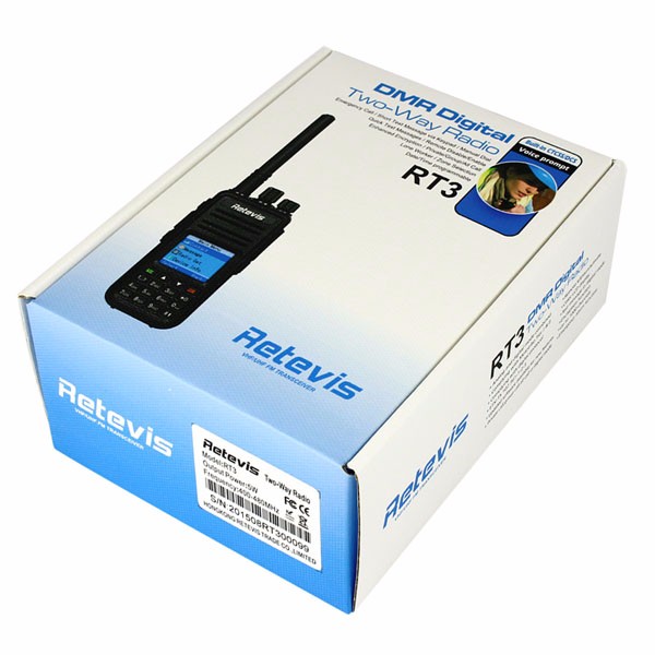 New Retevis DMR Walkie Talkie RT3 UHF 400-480MHz (1)