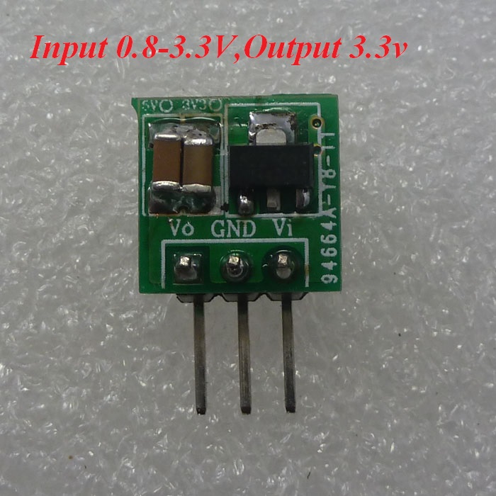 8pcs mini DC DC 0 8 3 3V to 3 3V Step UP Boost Voltage Converter