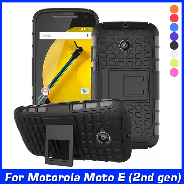 For Motorola Moto E2 E 2nd Gen Hybrid Cell Phone Case Cover For Motorola Moto E