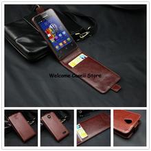 For A319 Case Magnetic Vertical Stand Flip Leather Phone Cases For Lenovo A319 Smartphone Case with Card Slot