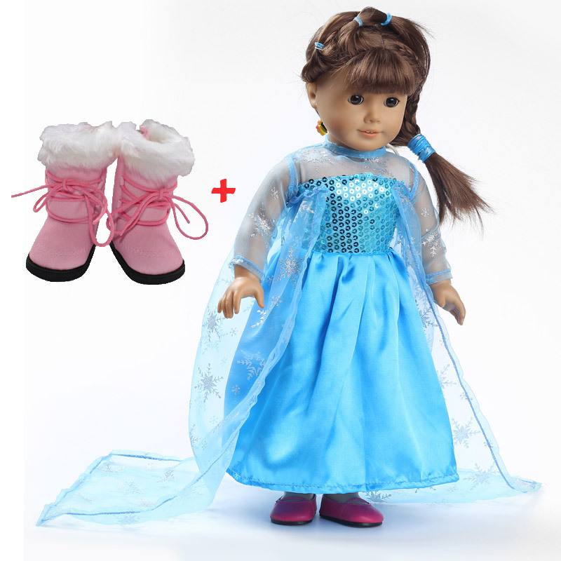 free shipping High quality Dolls Clothing For 18