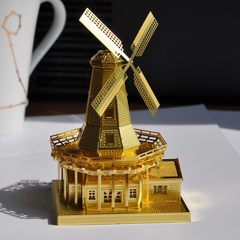  windmill birthday gift free shipping-in Model Building Kits from Toys
