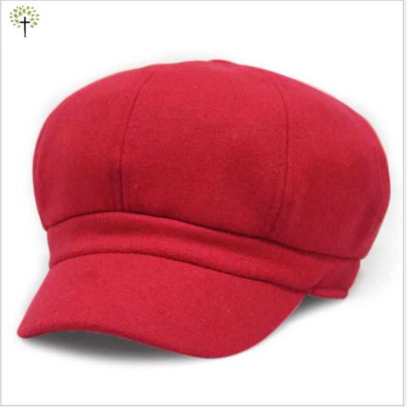 Online Buy Wholesale red newsboy cap from China red newsboy cap