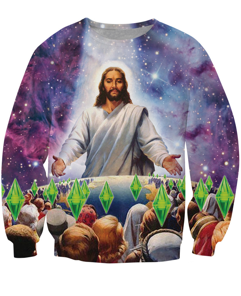 2015           Sims Crewneck      camisetas
