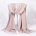 Scarf Luxury Brand Pashmina Echarp Cashmere Shawls and Wraps Tassel Winter Scarf Women Men Scarves Cachecol