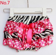 baby Lace shorts Polka Dot Shorts bread pants briefs underwear PP pants 14 color