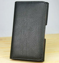 Waist to hang Lichee smooth pu Leather Pouch Holster belt clip for Elephone P8000 Cover phone