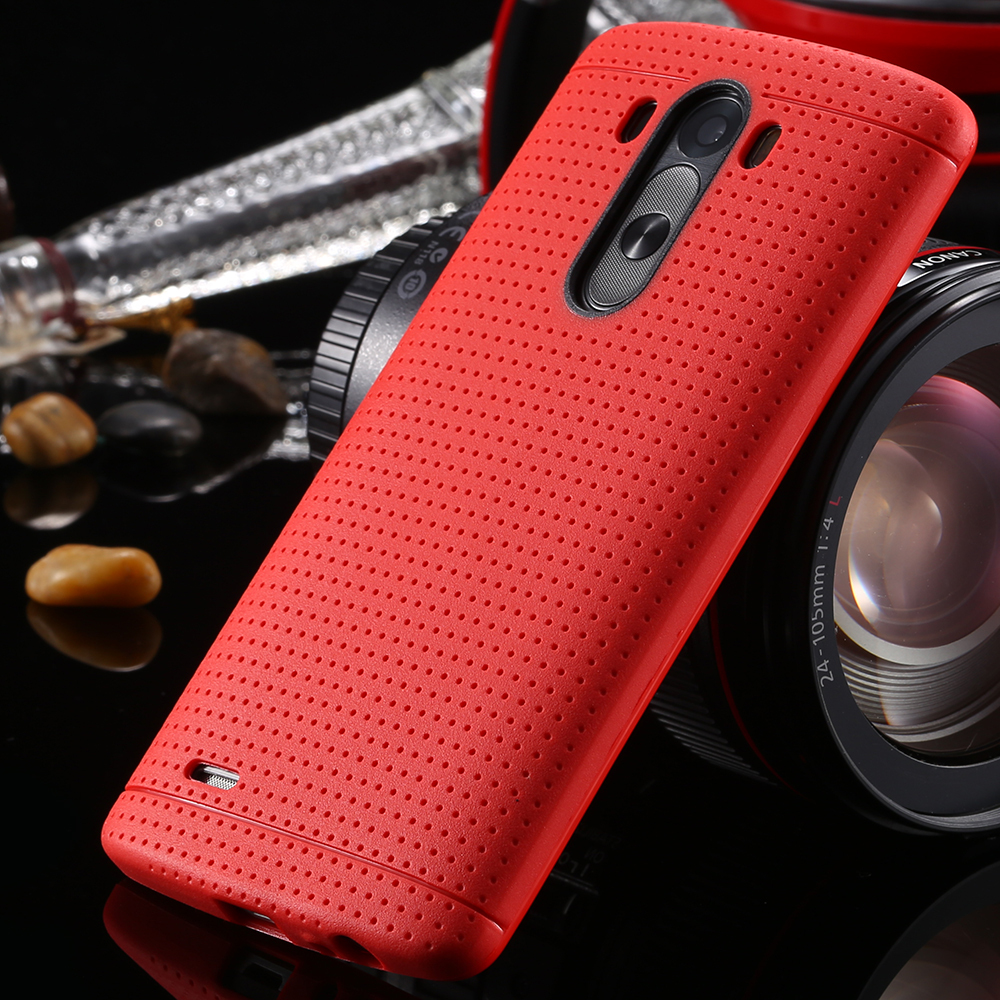 For LG G3 Cases Honeycomb Style Ultra Thin Soft TPU Silicon Case For LG Optimus G3