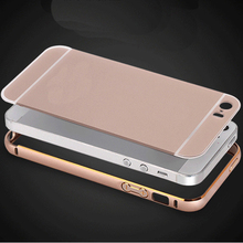 Metal Aluminum Acrylic Cover For iphone 4 4s Deluxe Mobile Phone Accessories Light Cool Ultra Slim