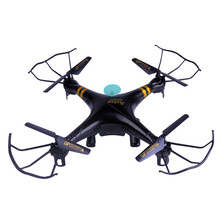 GPTOYS F2C Drone Auto Return Headless Mode 2.4GHz 4CH RC Quadcopter with 2.0MP HD Camera 4G Card LCD Remote Controller