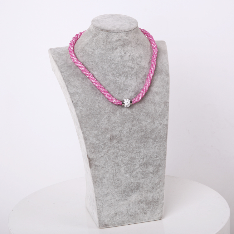 2016 NEW Fashion Design Girl Jewelry Handmade Stardust Crystal Rhinestone Necklaces Free Shipping