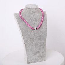 2015 NEW Fashion Design Girl Jewelry Handmade Stardust Crystal Rhinestone Necklaces Free Shipping
