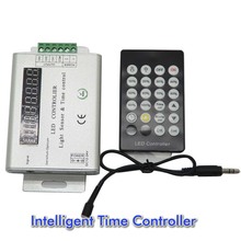 24 KEYS 3 Channel 12V/24V Intelligent Light Sensor And Time Programmable Led Controller For Single Color Led Strip