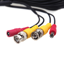 CCTV Accessories 10m CCTV Cable for Security System Camera Cable BNC Power
