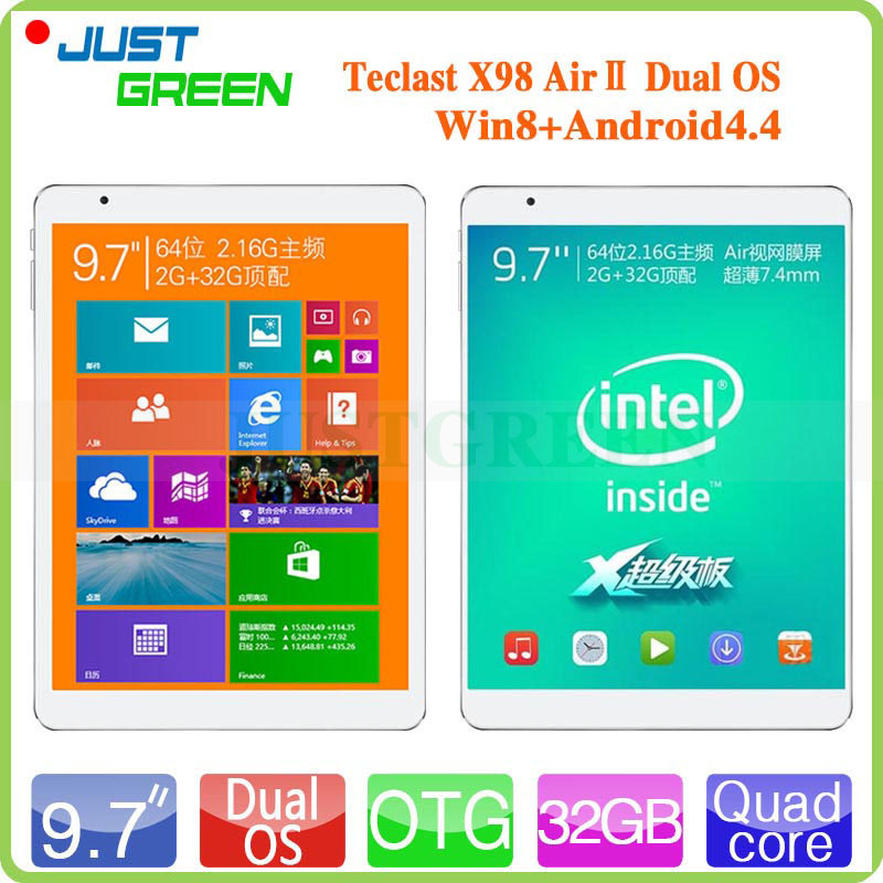 Teclast X98 Air II Dual Boot Tablet PC 2GB RAM 64GB ROM 9 7 2048x1536 Retina