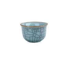 Ge Kiln Longquan Celedon Porcelain Ware Teapot 2 Cups Kungfu Tea Set 195ml