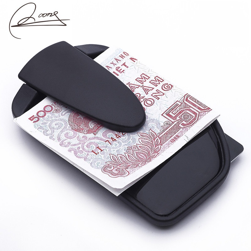 2015 New Arrival PVC Double Sided Slim SafePocket Wallet With Money Clip Business Creative Gifts Retail