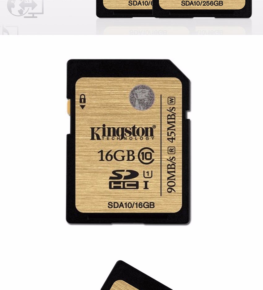 Class 10 Kingston Micro SD Card High Speed 90MB/S Read 45MB/S Write HD