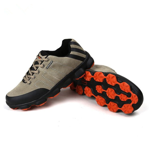 2014 New Arrival Male Shoes and Outdoor Mountaineering Shoes Both Men and Woman Round Non slip