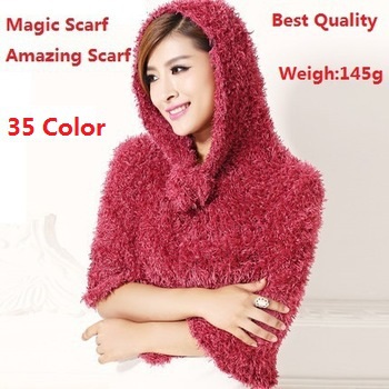 Factory Sale 2015 Fashion 35 Color DIY Multifunction Magic Scarf Amazing Echarpes Shawls Pashmina Scarves For